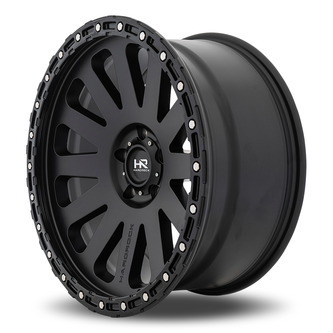 Hardrock Off Road H102 Black Machined Face 17×9 | Veritek Performance