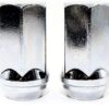 Set of 24 Veritek VPE-1415WN236 14x1.5mm 1.80" 22mm Hex Chrome Acorn Style Lug Nuts - Image 2