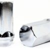 Set of 24 Veritek VPE-1415WN236 14x1.5mm 1.80" 22mm Hex Chrome Acorn Style Lug Nuts - Image 3