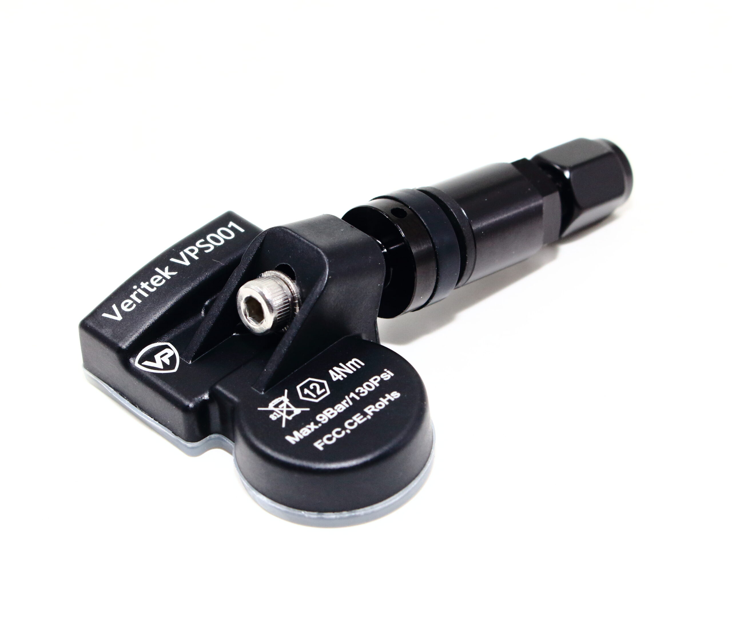 Set of 4 VPE VPS001 315mhz TPMS Tire Pressure Sensors For Acura 42753-TZ3-A51 w/ Black Aluminum Valve Stems - Image 5