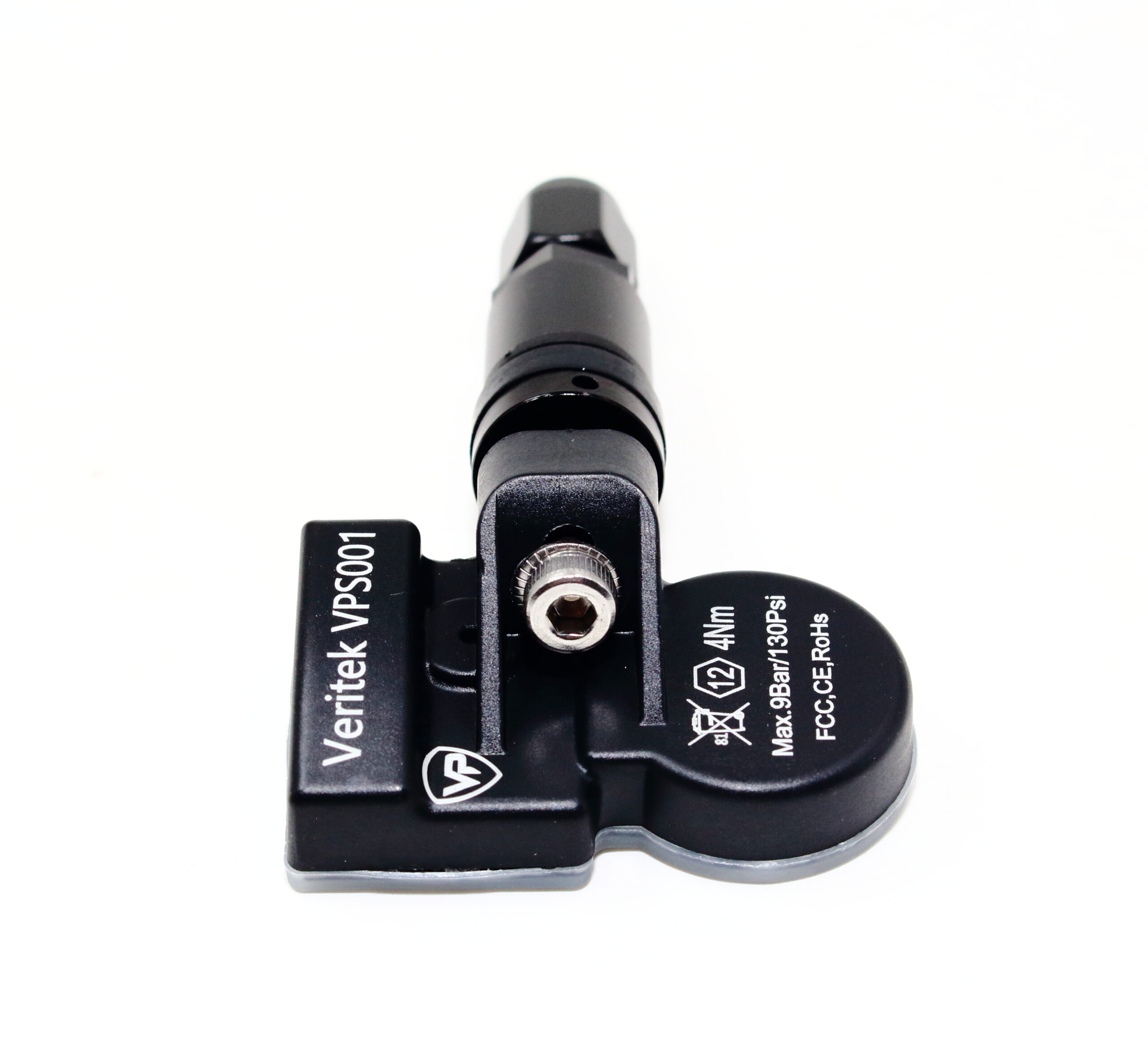 Set of 4 VPE VPS001 315mhz TPMS Tire Pressure Sensors For Acura 42753-TZ3-A51 w/ Black Aluminum Valve Stems - Image 4