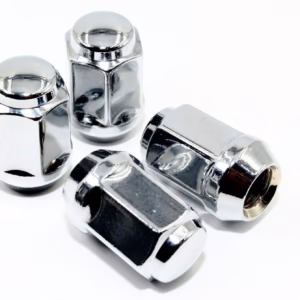 Set of 20 Veritek 1/2x20mm 13/16 Hex 1.5 Inch Chrome OEM Factory Style Acorn Conical Seat Lug Nuts for Ford Mustang Factory Wheels